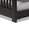 Baxton Studio Hevea Twin Size Solid Wood Platform Bed with Guest Trundle Bed 125-6816